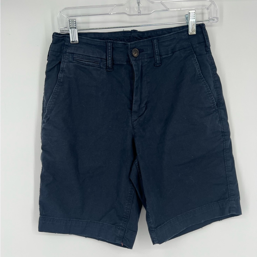 American Eagle Bermuda shorts Navy Blue Casual Shorts